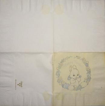 999.014 Hasen: unnatürlich - 3-lagig -  Paper Design